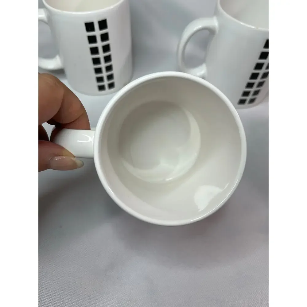 Waechtersbach Made in Spain Set of 4 Mugs 1980's Vintage